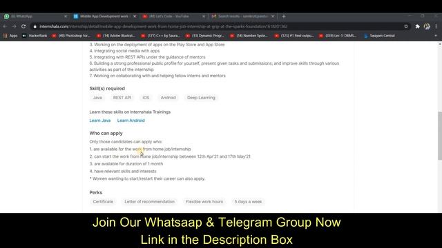 Spark Foundation Free Internship | Free Internship Certificate | Mobile App Development Internship смотреть онлайн