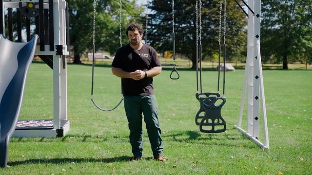Best Selling Swing Set THREE Years in a Row! | New Cubby's Fort King Swings Review смотреть онлайн