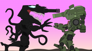 Битва Робо-Танка КВ-44 против Робо-Танка Веном | Мультики про танки