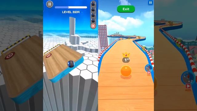 Going Balls Vs Sky Rolling ball || Android Game New Update || Level 3231 to 3235 смотреть онлайн