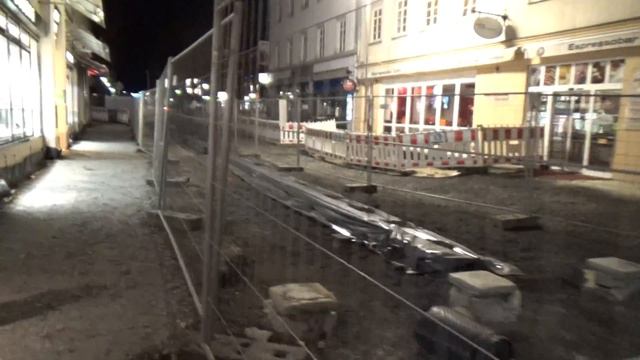 Видео тест камеры SONY HDR-CX405/Ночная прогулка по Городу в Германии. смотреть онлайн