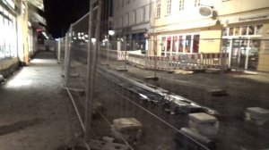 Видео тест камеры SONY HDR-CX405/Ночная прогулка по Городу в Германии.