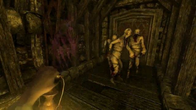 Amnesia: The Dark Descent | 3 Grunts Game Glitch смотреть онлайн