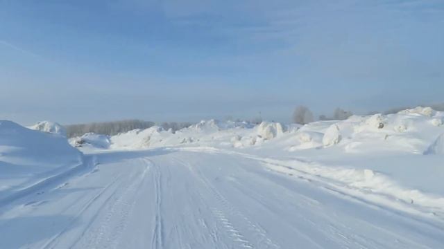 Свалка снега. Кемерово