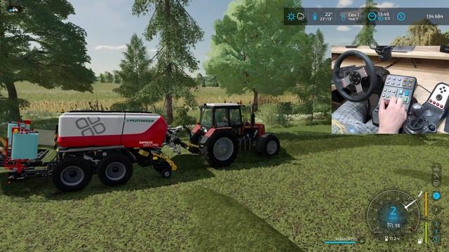 ? Агро Фирма #Вantikow очередной день. Заготовка травы. #стрим 6 Farming Simulator смотреть онлайн