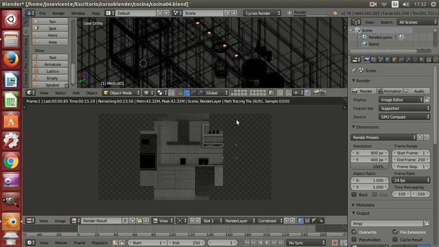 Curso de render fotorrealista con Blender Cycles Ejercicio 12 06 Ambient occlusion смотреть онлайн