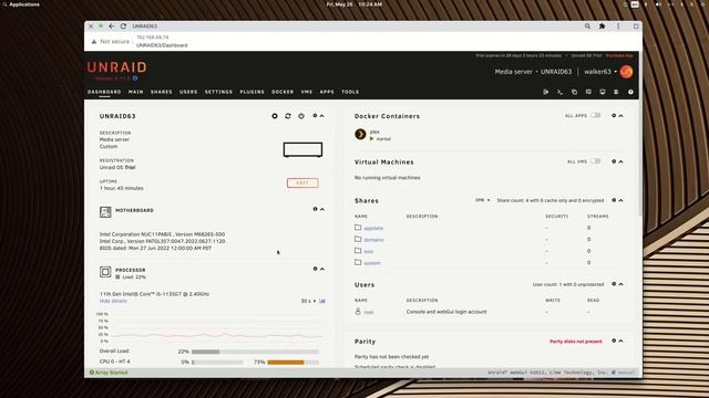 Unraid phase one complete. смотреть онлайн