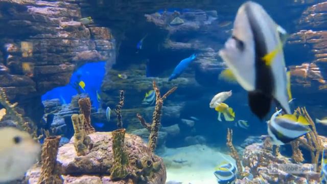 Животные, птицы , рыбки и природа. Спокойствие и релакс под музыку на одну минуту. смотреть онлайн