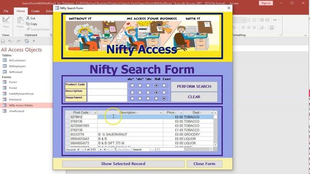 Nifty Search Form - Adding Null - 2 смотреть онлайн