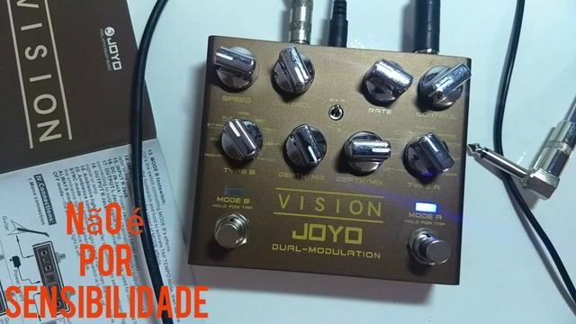 Joyo Vision R09 - Modulation - Unboxing e Primeiras Impressões dos efeitos смотреть онлайн