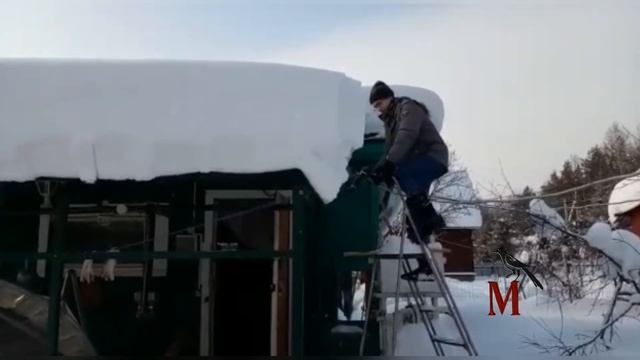 Как борются со снежными завалами в Подмосковье рядовые дачники смотреть онлайн