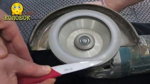 Лучший способ заточить керамический НОЖ !!!.  Своими руками. Легко.