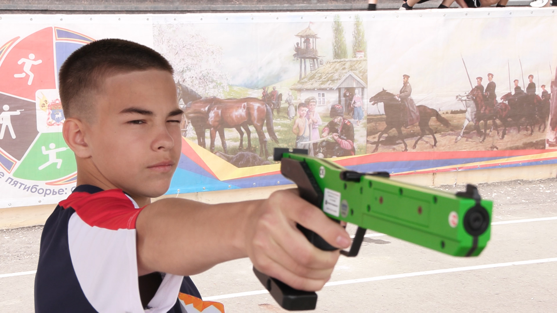 Пятые Казачьи игры ЮФО по современному пятиборью среди казачьих кадетских корпусов Юга России смотреть онлайн