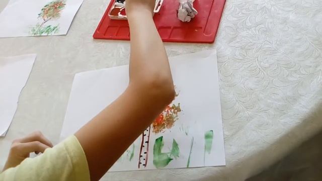 Как ребенку нарисовать дерево смотреть онлайн