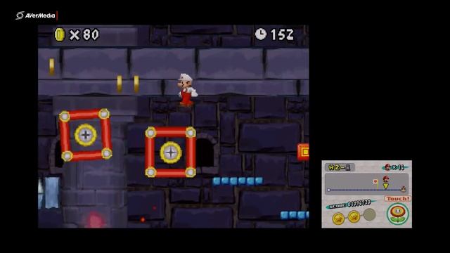 LET'S PLAY NEW SUPER MARIO BROS. DS - WORLD 2-TOWER STAR COIN #3 | Etten Games смотреть онлайн