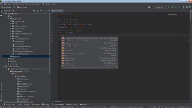 How To Use Turtle Module | Python Tutorial for Turtle Import смотреть онлайн