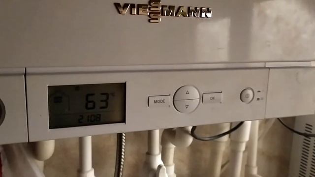 VIESSMANN VITOPEND 100 ошибки в работе - отключение и сброс программы обогрева. Причины? F02 смотреть онлайн