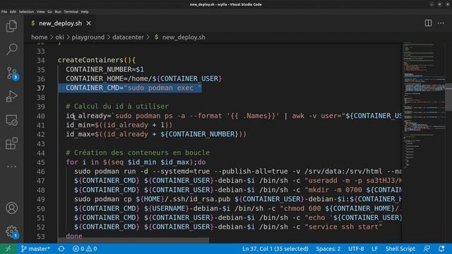 ANSIBLE - 14. Astuce : gagnez du temps avec bash et podman смотреть онлайн