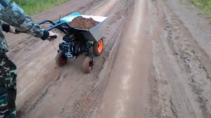 Самодельная самоходная тачка (Удмуртия)