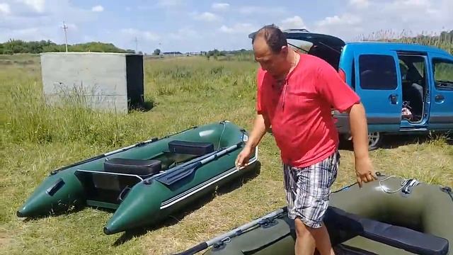 3 часть Надувные лодки Thunder Сандер лодки ПВХ 2.30 и 3.10