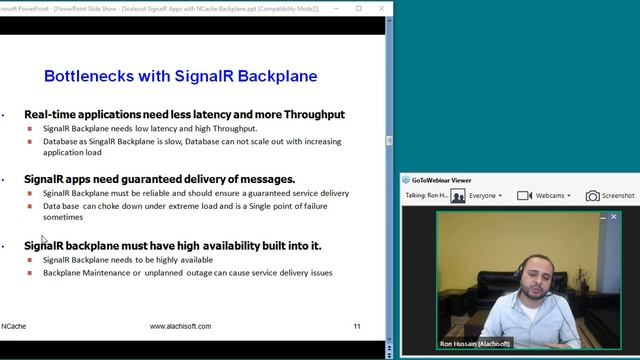 Webinar - Scaling SignalR Apps with NCache Backplane смотреть онлайн
