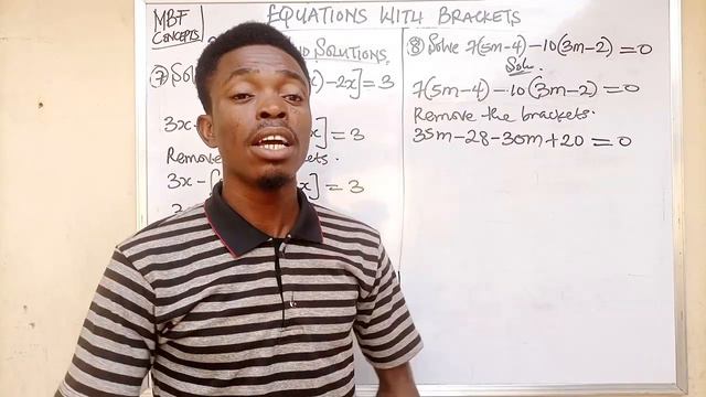 How to Solve Linear Equations with Brackets | Lesson 6 | Q7 & Q8 смотреть онлайн