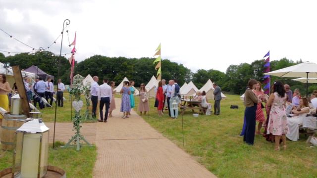Sophie & Tony || Wedding Video || Festival Wedding in Kent смотреть онлайн