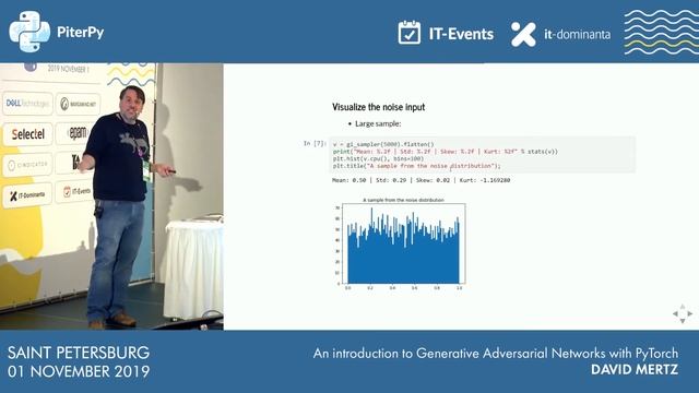 [ENG] David Mertz: An introduction to Generative Adversarial Networks with PyTorch / #PiterPy смотреть онлайн