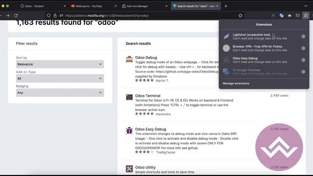 Debug Mode Browser Extension Tutorial for Effective Odoo Development смотреть онлайн
