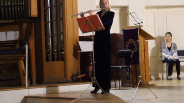 TELEMANN "Fantasy" № 2 a-moll for solo flute смотреть онлайн