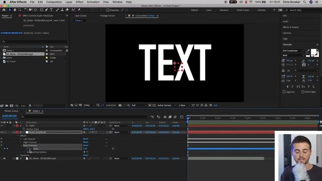 Text, Shapes, Images React to Music - After Effects смотреть онлайн