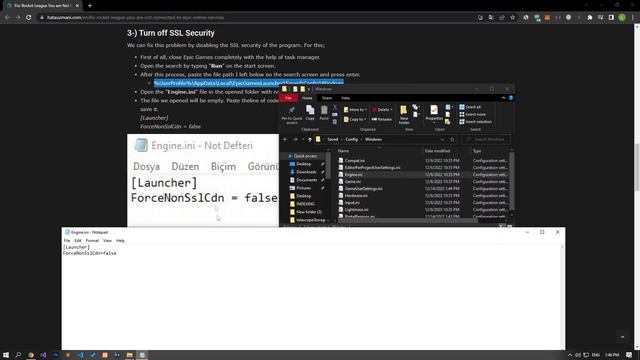 Fix: Rocket League You are Not Connected to Epic Online Services смотреть онлайн