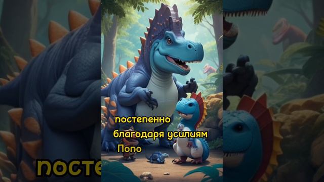 Динозаврик Попо. Поучительная история о добре и зле. смотреть онлайн