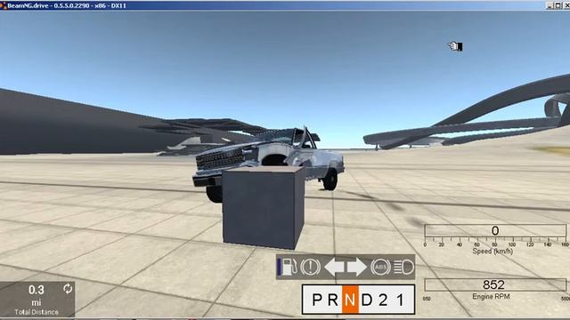 туториал: основы управления в BeamNG.drive смотреть онлайн