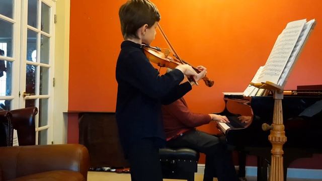 Inspired by Vengerov! Kreisler Liebesleid rehearsal,Misha.Крейслер муки любви репетиция Миша Андрее смотреть онлайн
