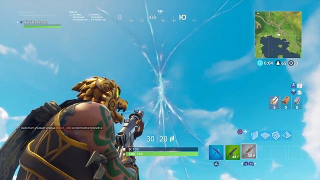 Fortnite Странные звуки исходящие из трещины в небе смотреть онлайн