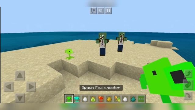 Minecraft PE - Plants Vs Zombies Addon v1.0 - V 1.6 смотреть онлайн