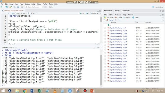 Text Analytics-15.2 Importing Multiple PDF Files смотреть онлайн