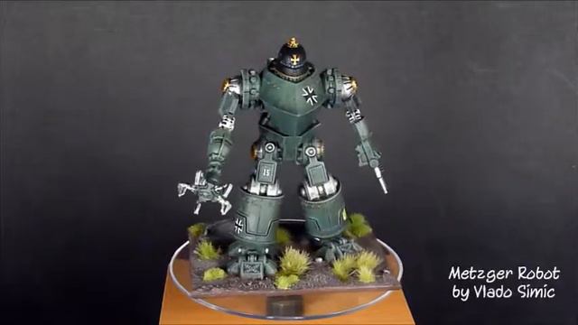 Dystopian Wars - Prussian Metzger Robot смотреть онлайн