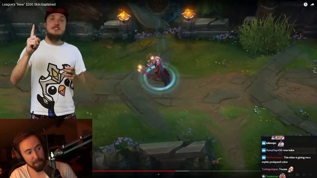 League's New $200 Skin Explained | Asmongold Reacts смотреть онлайн
