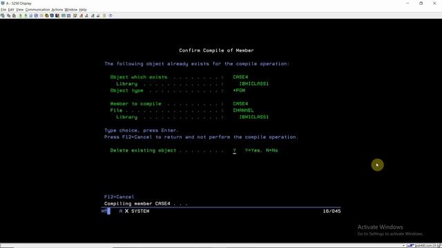 IBM i, AS400 Tutorial, iSeries, System i -Nesting IF ELSE DO ENDDO group in CL programming_ENGLISH смотреть онлайн