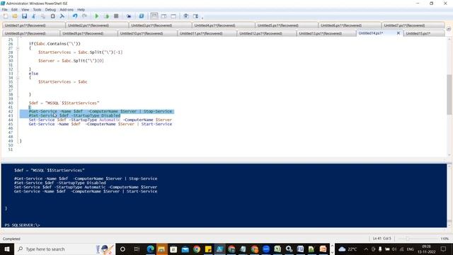 Powershell Scripting For SQL DBA - 3.3 , 13/11/2022 смотреть онлайн