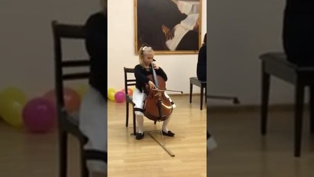 Cello Playing Performance | Выступление  игра на виолончели