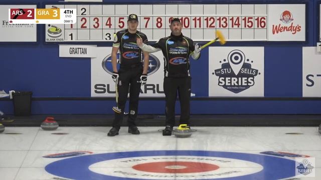 James Grattan vs. Jean-Michel Arsenault - Draw 15 - Stu Sells 1824 Halifax Classic смотреть онлайн
