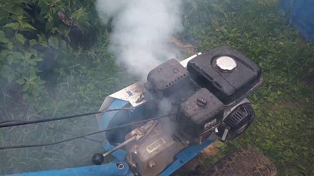 Мотор briggs&stratton задымил. Мотоблок Нева смотреть онлайн