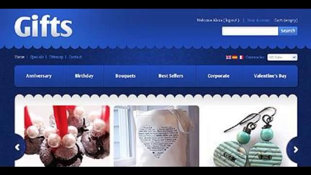 Preview Gifts Shop TMT PrestaShop смотреть онлайн