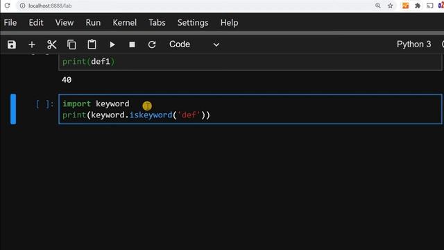 Python reserved words list using keyword module with methods to check words смотреть онлайн