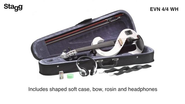 Stagg EVN-4/4 Electric Violin смотреть онлайн