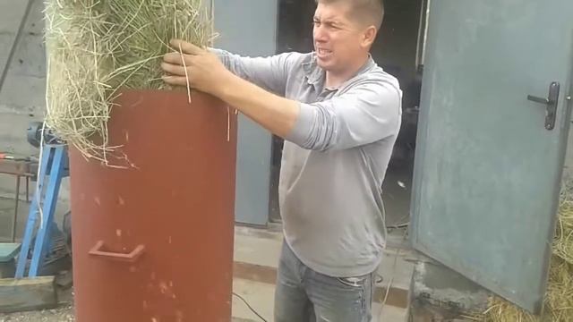 Сено дробилка своими руками смотреть онлайн