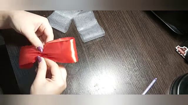 Большой бант на платье.Мастер класс. Быстро и легко смотреть онлайн